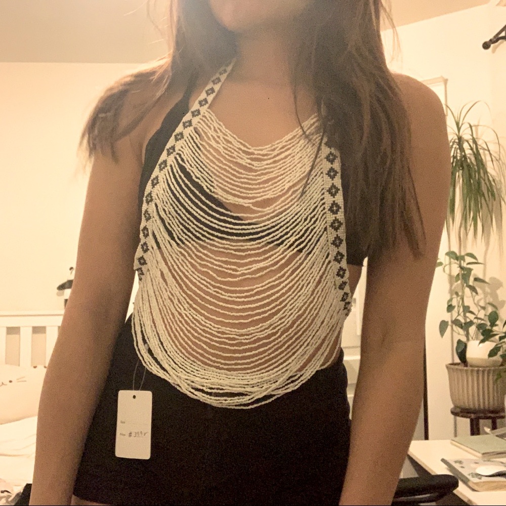 Beaded Festival Top